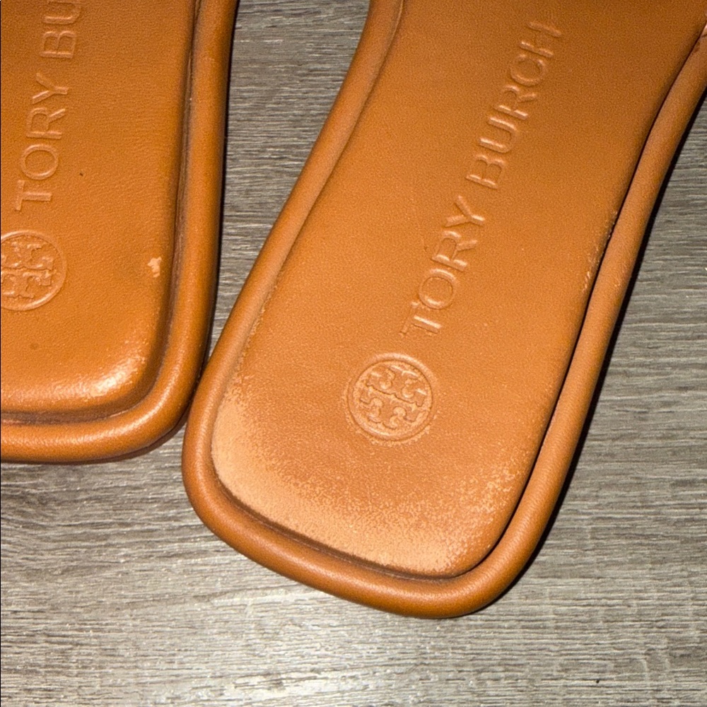 Double-T Leather Sport Slide Sandal (Women)  Sz8 - Picture 3 of 14